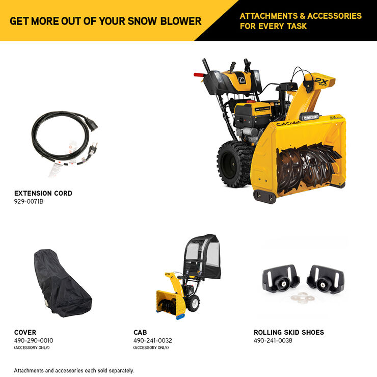 CUB CADET 2X® 30' IntelliPOWER® EFI SNOW BLOWER (31AH5GVO710)