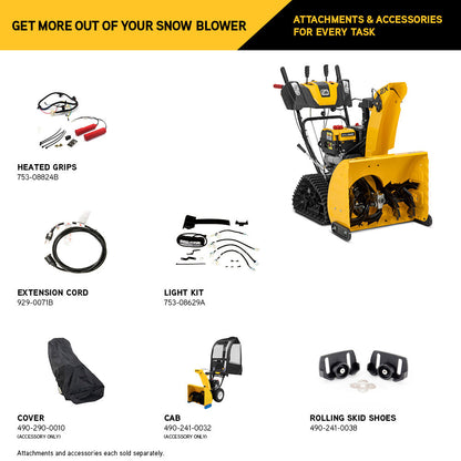 CUB CADET 2X® 26' TRAC IntelliPOWER® SNOW BLOWER (31AH7IVSB10)