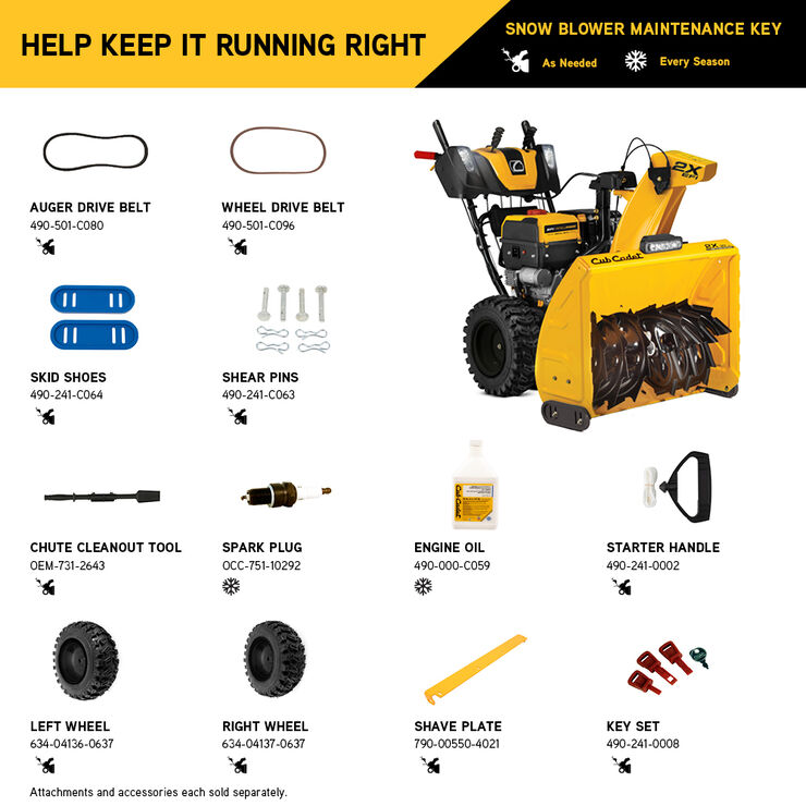 CUB CADET 2X® 30' IntelliPOWER® EFI SNOW BLOWER (31AH5GVO710)